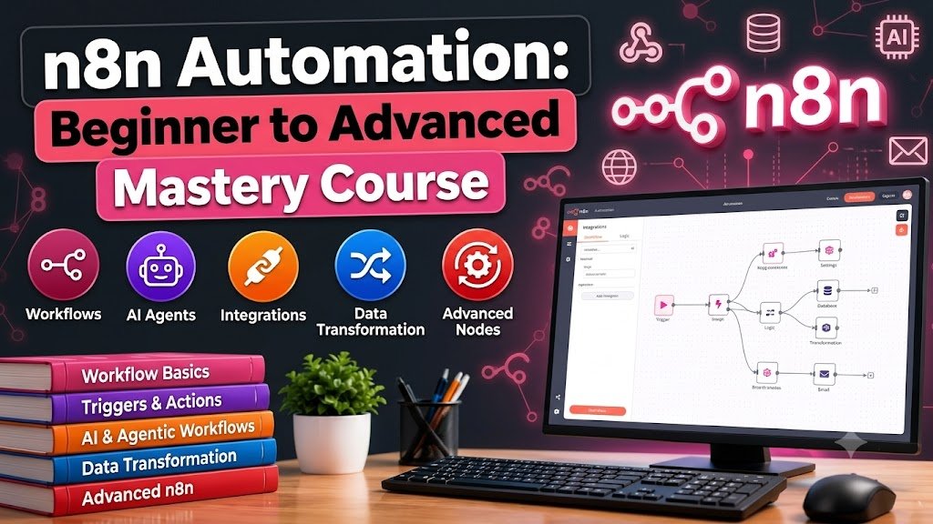 n8n Automation Mastery — Beginner to Advanced Course